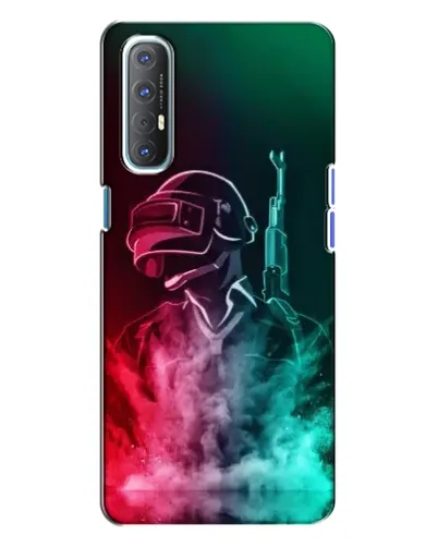 Чохол для OPPO Reno 3 з картинкою «PUBG — вогняний воїн» Чохол для OPPO Reno 3 з картинкою «PUBG — вогняний воїн»