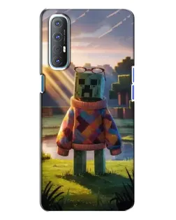 Чохол для OPPO Reno 3 з картинкою «Кріпер у светрі»