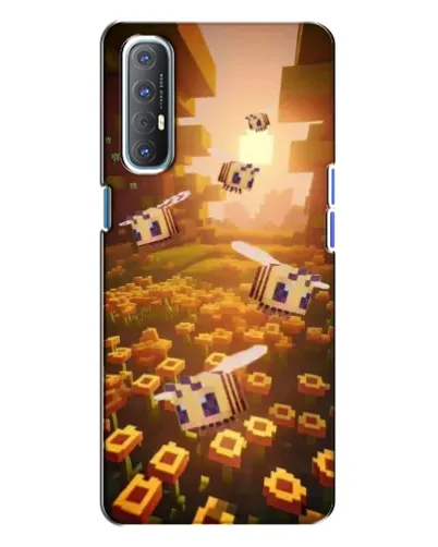 Чехол для OPPO Reno 3 с картинкой «Поле подсолнухов» Чехол для OPPO Reno 3 с картинкой «Поле подсолнухов»