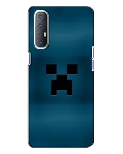 Чохол для OPPO Reno 3 з картинкою «Кріпери текстура»