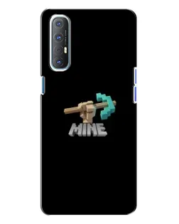 Чохол для OPPO Reno 3 з картинкою «Алмазне кайло»