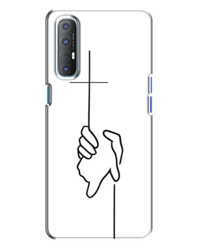 Чохол для OPPO Reno 3 з картинкою «Рука тримає» Чохол для OPPO Reno 3 з картинкою «Рука тримає»
