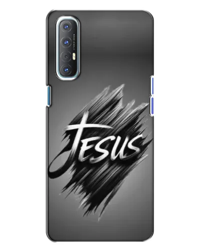 Чохол для OPPO Reno 3 з картинкою «Напис Jesus Graffiti» Чохол для OPPO Reno 3 з картинкою «Напис Jesus Graffiti»
