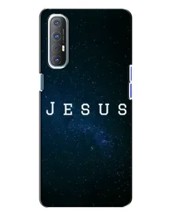 Чохол для OPPO Reno 3 з картинкою «Зоряне небо Jesus»