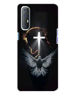 Чохол для OPPO Reno 3 з картинкою «Голуб та Світло»