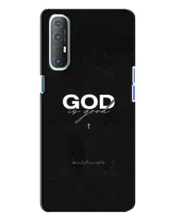 Чохол для OPPO Reno 3 з картинкою «GOD — Бог над усім»