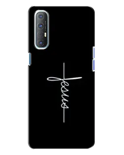 Чохол для OPPO Reno 3 з картинкою «Тонка лінія віри»