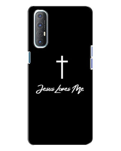 Чохол для OPPO Reno 3 з картинкою «Ісус любить тебе» Чохол для OPPO Reno 3 з картинкою «Ісус любить тебе»