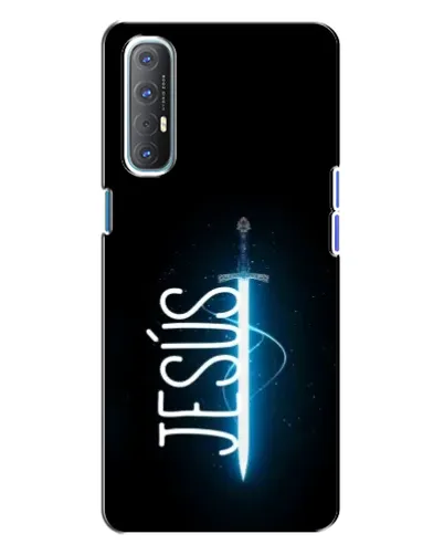 Чохол для OPPO Reno 3 з картинкою «Меч Духа Jesus» Чохол для OPPO Reno 3 з картинкою «Меч Духа Jesus»