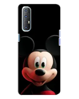 Чехол для OPPO Reno 3 с картинкой «Улыбающийся Микки Маус»