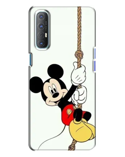 Чехол для OPPO Reno 3 с картинкой «Mickey на канате»