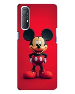 Чехол для OPPO Reno 3 с картинкой «Mickey в полный рост»