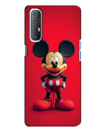 Чехол для OPPO Reno 3 с картинкой «Mickey в полный рост»