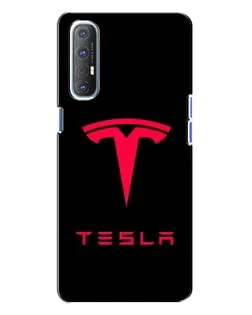 Чохол для OPPO Reno 3 з картинкою «Tesla Red Logo» Чохол для OPPO Reno 3 з картинкою «Tesla Red Logo»