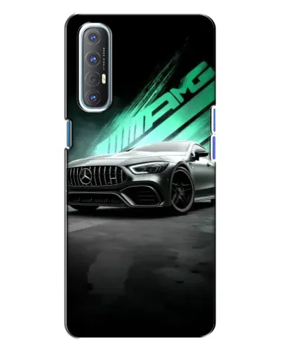 Чехол для OPPO Reno 3 с картинкой «Темный Mercedes AMG» Чехол для OPPO Reno 3 с картинкой «Темный Mercedes AMG»