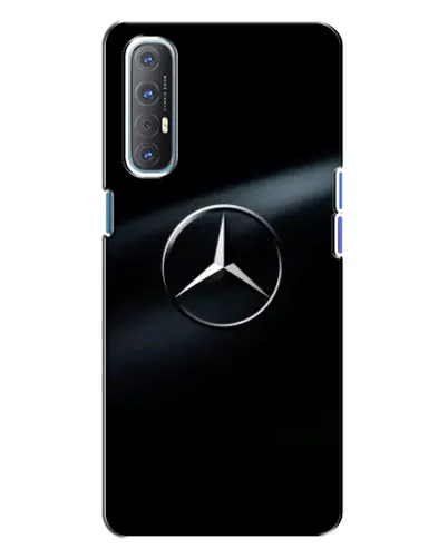Чехол для OPPO Reno 3 с картинкой «Mercedes на металле» Чехол для OPPO Reno 3 с картинкой «Mercedes на металле»