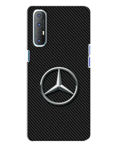 Чехол для OPPO Reno 3 с картинкой «Карбоновый Mercedes стиль» Чехол для OPPO Reno 3 с картинкой «Карбоновый Mercedes стиль»