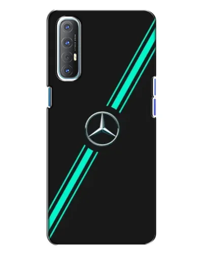 Чехол для OPPO Reno 3 с картинкой «Спортивные линии Mercedes» Чехол для OPPO Reno 3 с картинкой «Спортивные линии Mercedes»