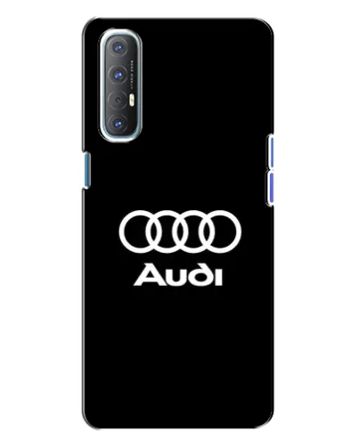 Чехол для OPPO Reno 3 с картинкой «Классическое лого Audi» Чехол для OPPO Reno 3 с картинкой «Классическое лого Audi»