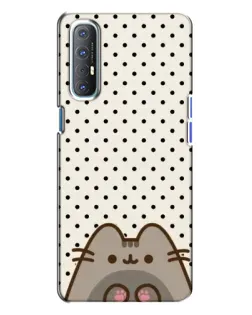 Чехол для OPPO Reno 3 с картинкой «Пушин в горошек» Чехол для OPPO Reno 3 с картинкой «Пушин в горошек»