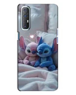 Чохол для OPPO Reno 3 з картинкою «Плюшеві Стіч Ангел» Чохол для OPPO Reno 3 з картинкою «Плюшеві Стіч Ангел»