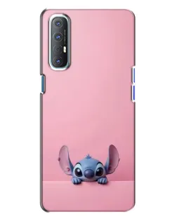 Чохол для OPPO Reno 3 з картинкою «Stitch визирає» Чохол для OPPO Reno 3 з картинкою «Stitch визирає»