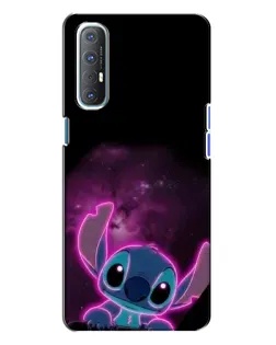 Чохол для OPPO Reno 3 з картинкою «Неоновий Stitch» Чохол для OPPO Reno 3 з картинкою «Неоновий Stitch»