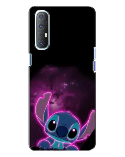 Чохол для OPPO Reno 3 з картинкою «Неоновий Stitch» Чохол для OPPO Reno 3 з картинкою «Неоновий Stitch»