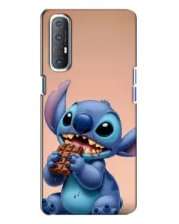 Чохол для OPPO Reno 3 з картинкою «Стіч їсть шоколад» Чохол для OPPO Reno 3 з картинкою «Стіч їсть шоколад»