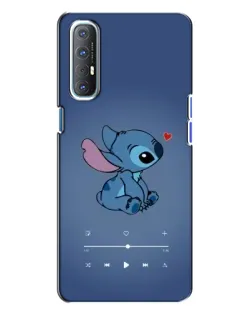 Чохол для OPPO Reno 3 з картинкою «Музичний Stitch» Чохол для OPPO Reno 3 з картинкою «Музичний Stitch»
