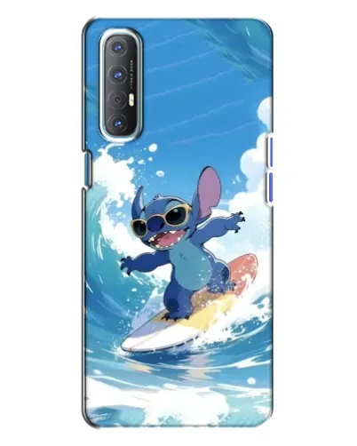 Чохол для OPPO Reno 3 з картинкою «Стіч на хвилі» Чохол для OPPO Reno 3 з картинкою «Стіч на хвилі»