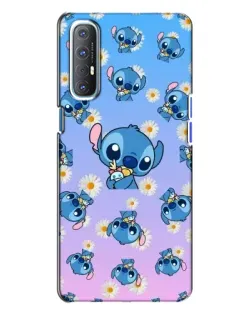 Чохол для OPPO Reno 3 з картинкою «Патерн зі Стічем» Чохол для OPPO Reno 3 з картинкою «Патерн зі Стічем»