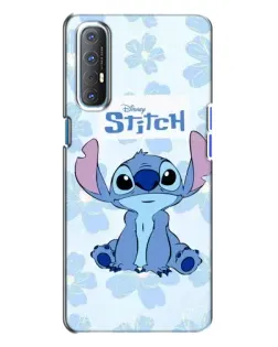 Чохол для OPPO Reno 3 з картинкою «Stitch серед квітів» Чохол для OPPO Reno 3 з картинкою «Stitch серед квітів»