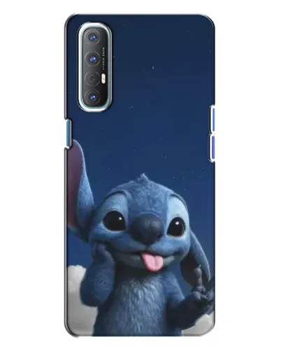 Чохол для OPPO Reno 3 з картинкою «Стіч у хмарах» Чохол для OPPO Reno 3 з картинкою «Стіч у хмарах»