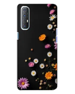 Чехол для OPPO Reno 3 с картинкой «Цветочная композиция»