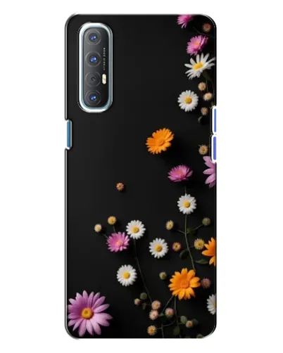 Чехол для OPPO Reno 3 с картинкой «Цветочная композиция»