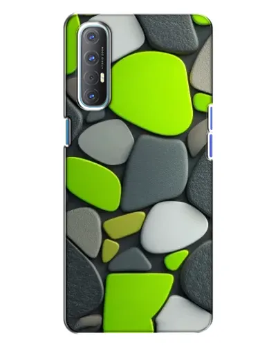 Чохол для OPPO Reno 3 з картинкою «Яскрава неонова галька» Чохол для OPPO Reno 3 з картинкою «Яскрава неонова галька»