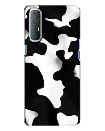 Чохол для OPPO Reno 3 з картинкою «Чорно-біла пляма» Чохол для OPPO Reno 3 з картинкою «Чорно-біла пляма»