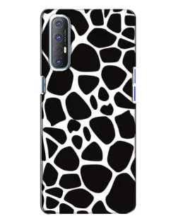 Чехол для OPPO Reno 3 с картинкой «Черно-белый жираф» Чехол для OPPO Reno 3 с картинкой «Черно-белый жираф»