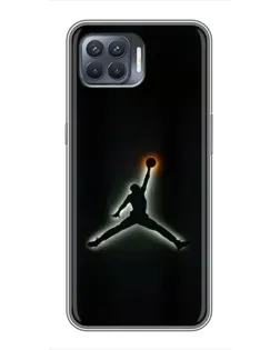 Чохол для OPPO Reno 4 Lite з картинкою «Jordan Gradient Logo» Чохол для OPPO Reno 4 Lite з картинкою «Jordan Gradient Logo»
