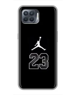 Чехол для OPPO Reno 4 Lite с картинкой «Jordan Flight 23»