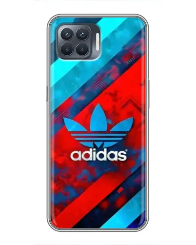 Чехол для OPPO Reno 4 Lite с картинкой «Абстракция Adidas»