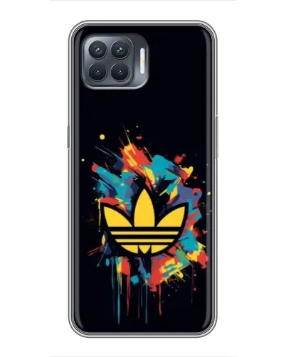Чехол для OPPO Reno 4 Lite с картинкой «Adidas Splash»