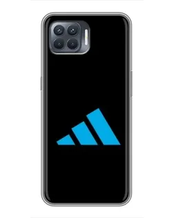 Чехол для OPPO Reno 4 Lite с картинкой «Adidas Cyan Logo» Чехол для OPPO Reno 4 Lite с картинкой «Adidas Cyan Logo»