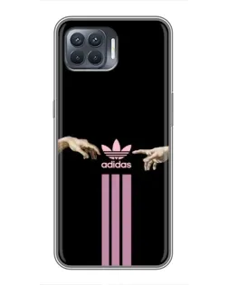 Чехол для OPPO Reno 4 Lite с картинкой «Adidas Hands» Чехол для OPPO Reno 4 Lite с картинкой «Adidas Hands»