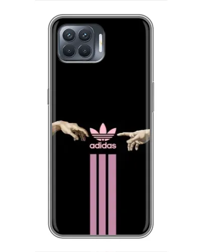 Чехол для OPPO Reno 4 Lite с картинкой «Adidas Hands»