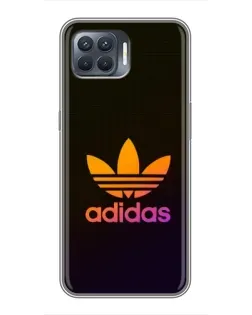 Чехол для OPPO Reno 4 Lite с картинкой «Градиент Adidas» Чехол для OPPO Reno 4 Lite с картинкой «Градиент Adidas»
