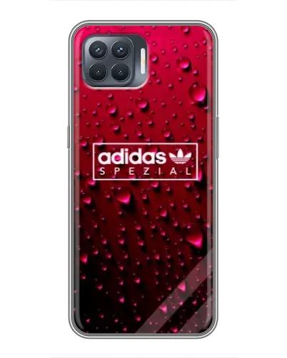 Чехол для OPPO Reno 4 Lite с картинкой «Adidas Gold Marble»