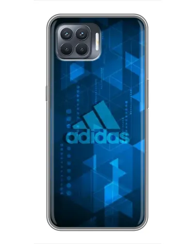 Чехол для OPPO Reno 4 Lite с картинкой «Adidas Sport Art»