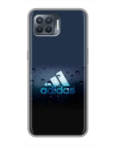 Чехол для OPPO Reno 4 Lite с картинкой «Adidas Water Drops»